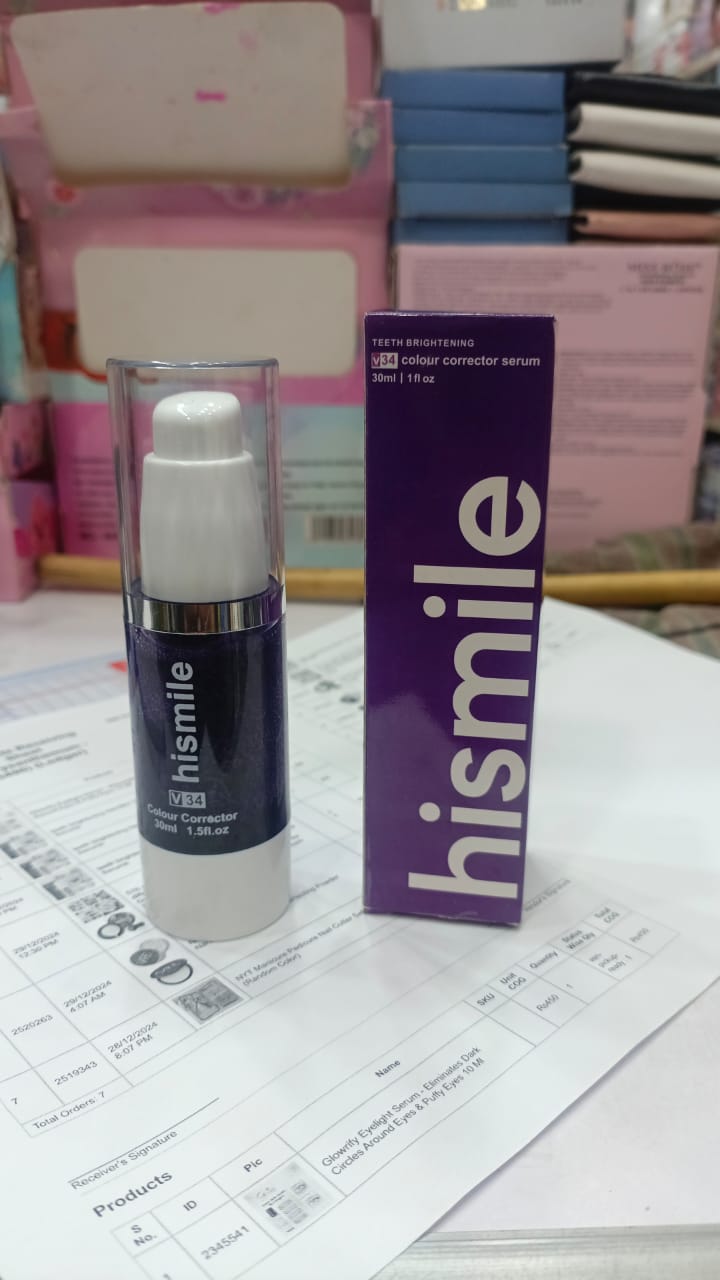 Teeth Brightening Hismiles V34 Colour Corrector Serumb