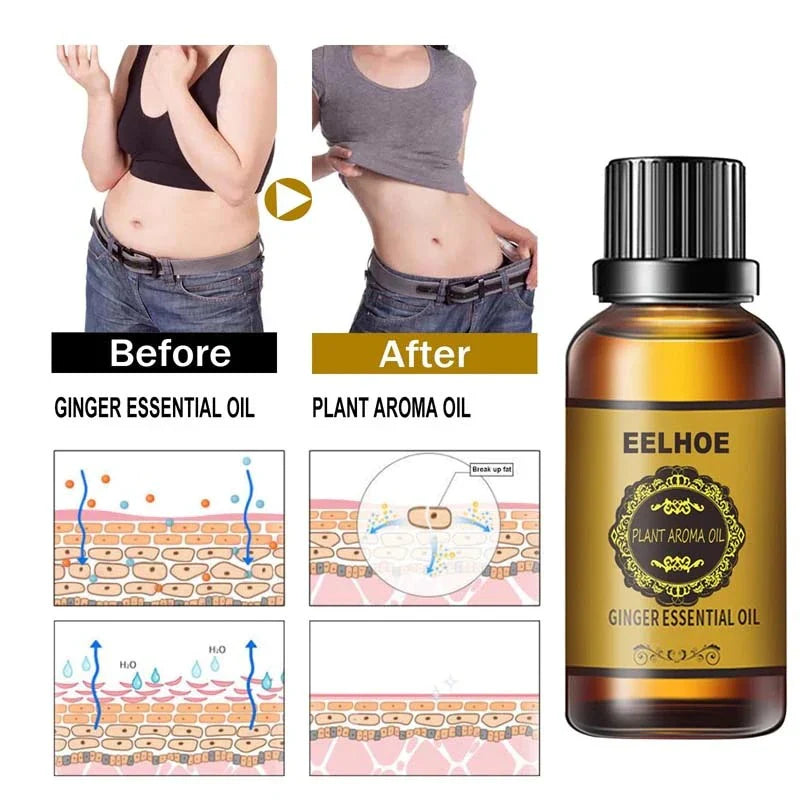 Natural Belly Drainage Ginger Oil